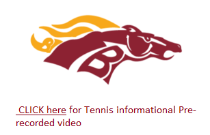 Tennis Informational pre-recorded video