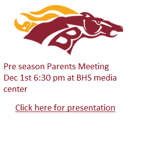 Preseason Parent meeting presentation